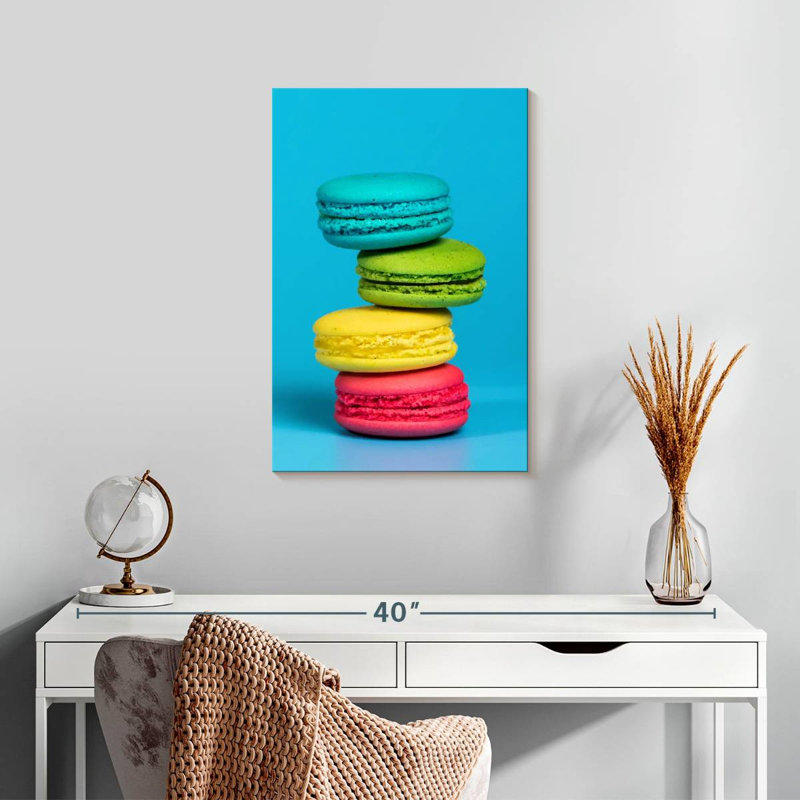 Stacked French Macarons, 24" H x 16" W