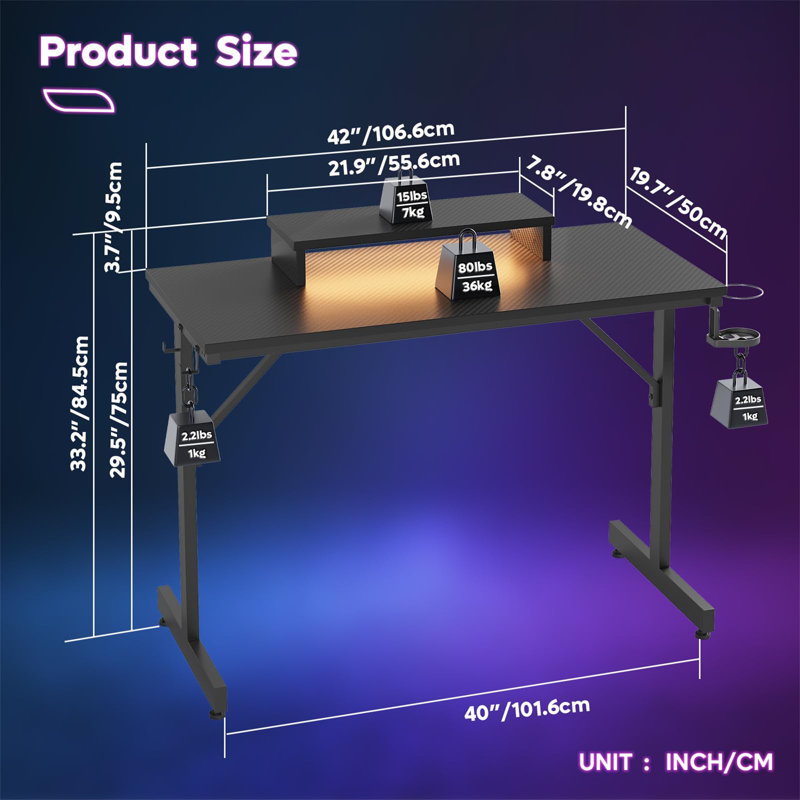 Purini Computer Desk