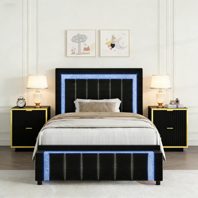 Ensemble de chambre à coucher 3 pièces avec ensemble de chambre à coucher 3 pièces