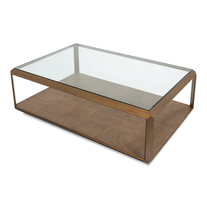 Gilbert Glass Top Single Coffee Table