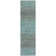 Machine Washable Indoor/Outdoor Xhevrie Teal Rug