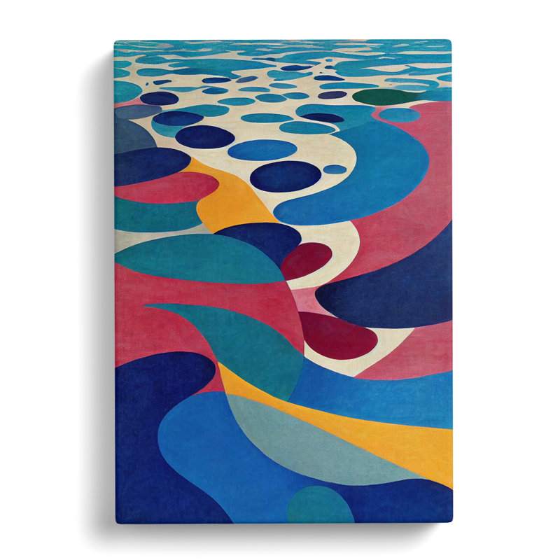 Seascape Abstract Vol.1 - Wrapped Canvas, 76cm H x 50cm W x 3cm D