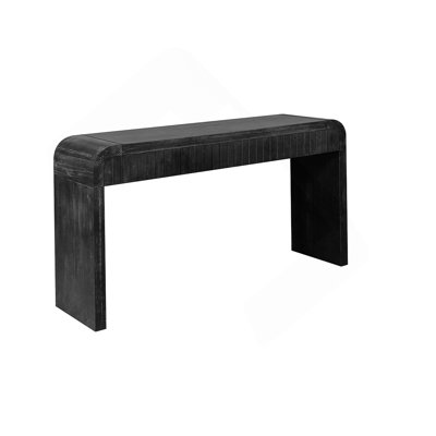 59'' Vintage Crafted Entryway Table,Two Hidden Handle Drawers,Farmhouse Console Table