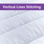 Fernbush Hypoallergenic 2 Inch Mattress Topper With Elastic Straps-2047093108