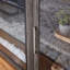 Console 70 po avec foyer et chauffage