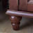 Dark Brown Upholstered Shoe Storage Bench-130968941