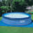Intex Inflatable Round Pool, 18 Round Solar Pool Cover & Type A Filter (6 Pack)
