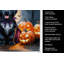 Torchon Terre-Neuve chiot Halloween-888558683