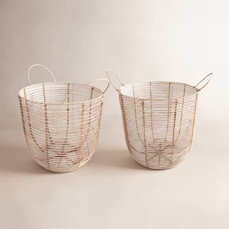 AllModern Wicker Decorative Basket