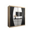 Daucourt 3 Door Sliding Wardrobe-71486063-88250154