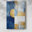 Série ABSTRACT Dxxv - Toile tendue avec châssis de qualité supérieure - Prêt à être accroché-1385606274