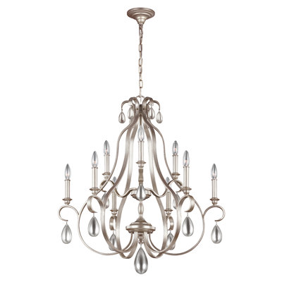 Clearfield 9-Light Candle-Style Chandelier