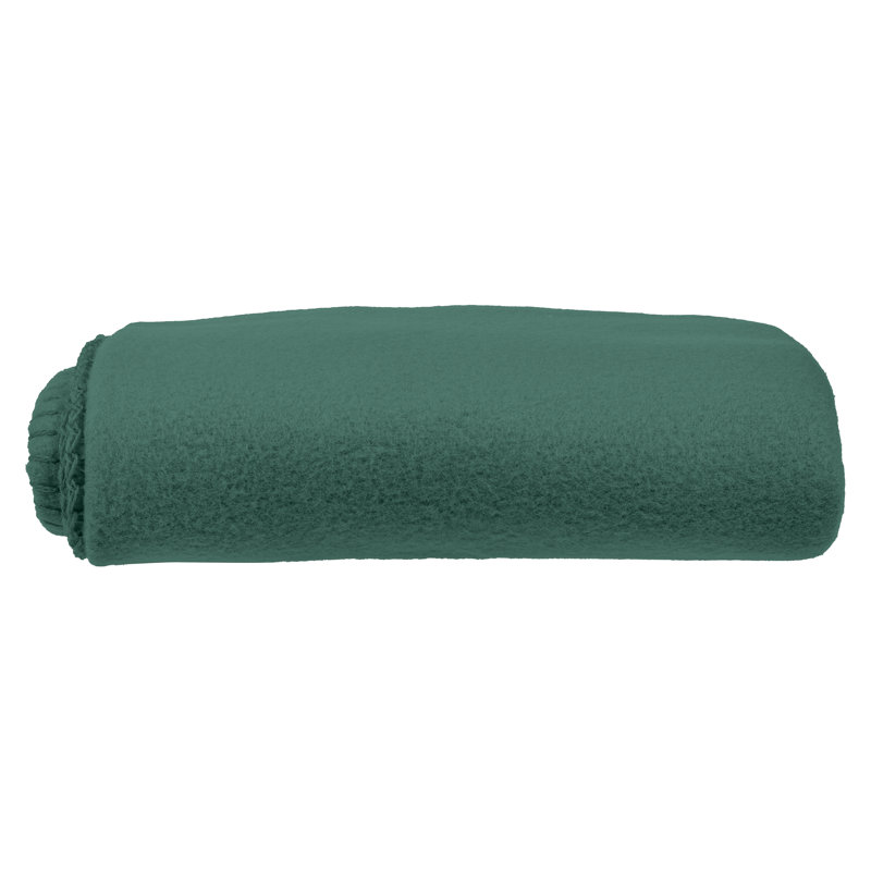 50" x 60" Cozy Fleece Throw Blanket, Bistro Green