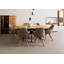Extendable Solid Oak Pedestal Dining Table-88691702
