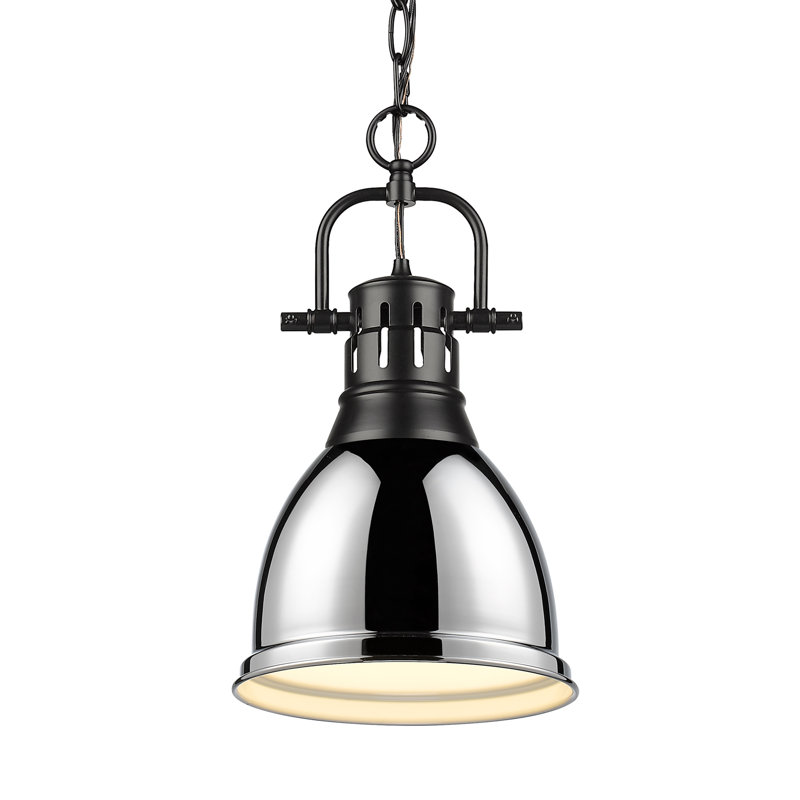Alethia 1 - Light Pendant, Chrome, Matte Black