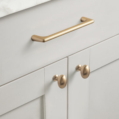 1.4" Length Oval Knob Multipack
