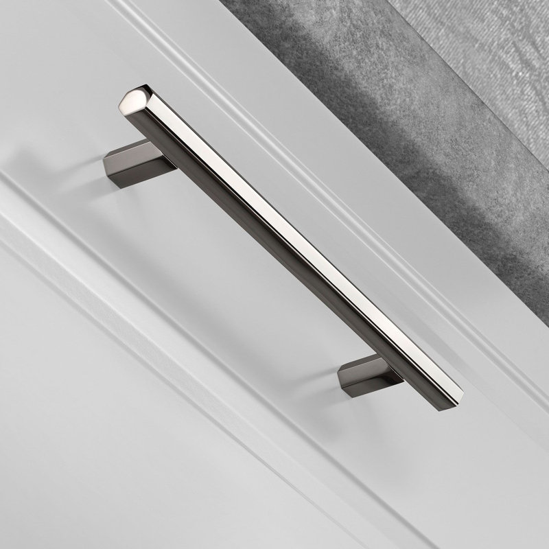 Hexad Bar / Handle Pull, Bright Chrome, 5.04"