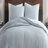 Kenneth Cole Solid Waffle Waffle Duvet Cover Set-91030764-91030767