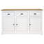 Buffet 52 "en pin massif avec 3 portes, 3 tiroirs et tablette réglable-97091313