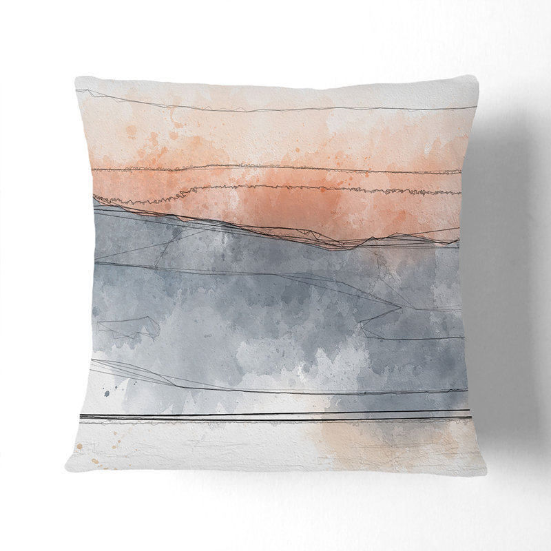 Square Cushion, 55cm H x 55cm W x 20cm D, White