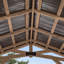 Backyard Discovery Norwood Cedar Wood Outdoor Patio Gazebo With Powerport 4.4mx 3.1m (14ft X 10ft)