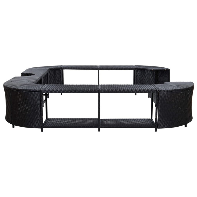 Odonnell Spa Surround, Black