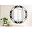 Huldar Glass Flat Wall Mirror