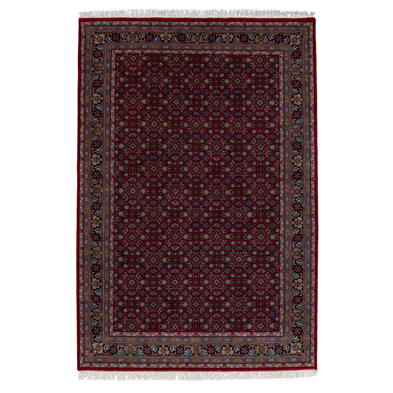 Benares Oriental Wool Hand Woven Area Rug, Rectangular 250 x 350cm