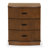 Dorchester 3 Drawer Reeded Nightstand-1525811237