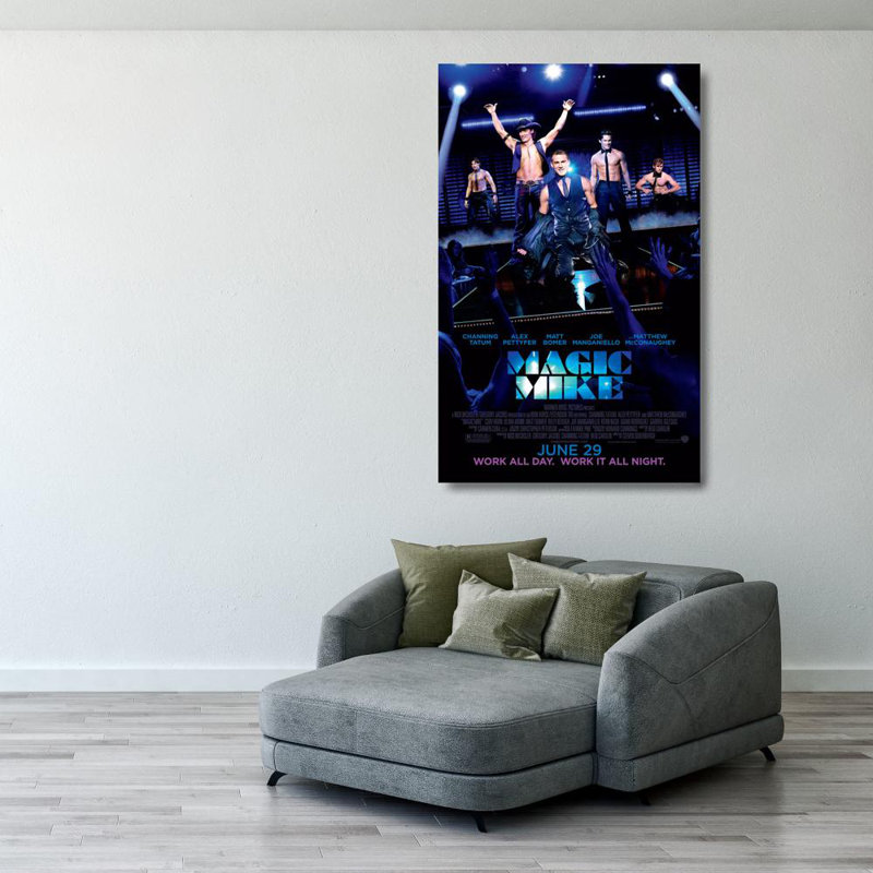 Magic Mike, 40" H x 25" W