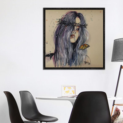 Hurt by Sara Riches - Floater Frame Gallery-Wrapped Canvas Giclée on Canvas