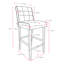 Tabouret de bar et de comptoir Celia-44775987