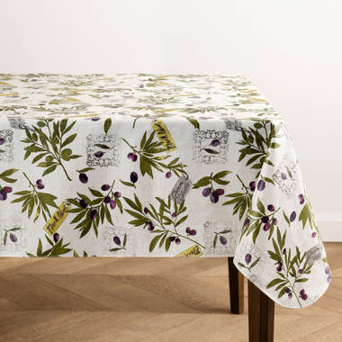 August Grove® Aurelija Floral Plastic / Acrylic Tablecloth