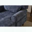 Chaise longue moderne - rembourrée - bleue-517260091