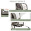 Remorque pliable pour animaux