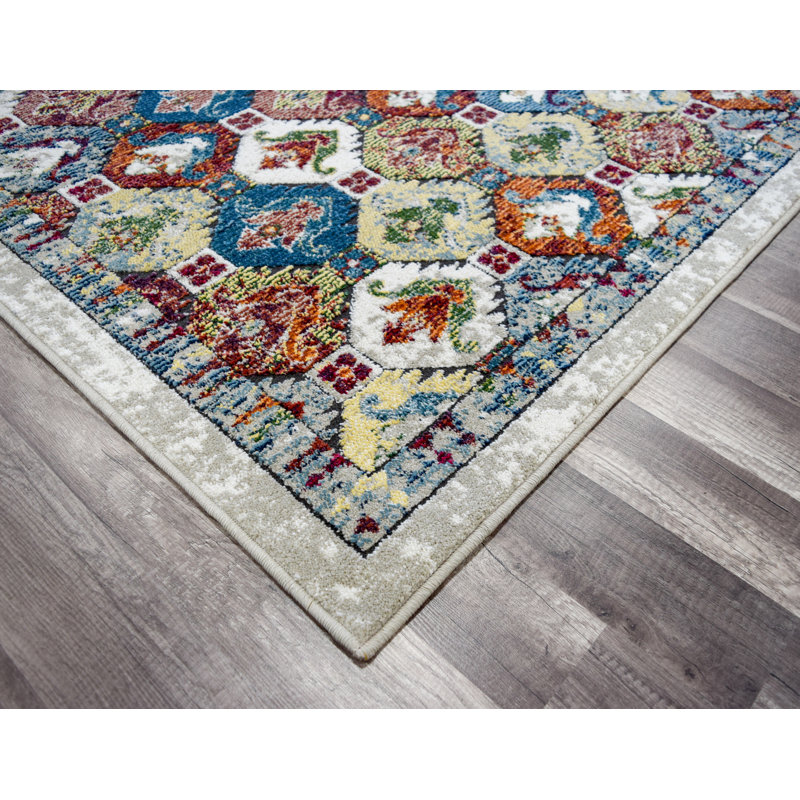 Kauffman Brown Area Rug, Rectangle 2'2" x 4'0"