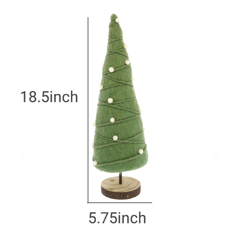 Tabletop Tree, 18.5" H x 5.75" W x 5.75" D