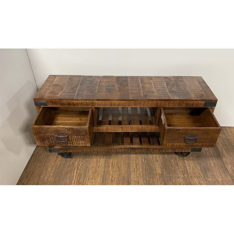 Falstaf 59'' Solid Wood Console Table