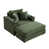 Velours côtelé vert olive sélectionné