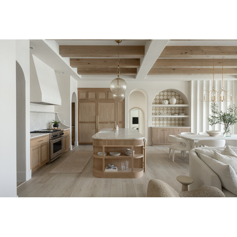 Nessa 1 Light Pendant, 34.75" H x 17.75" W x 17.75" D