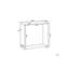 Aatika 80cm Glass Top Console Table