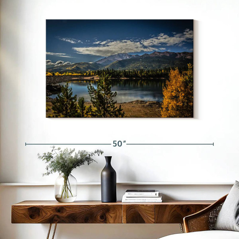Alvord Aspen Lake Fall, 26" H x 39" W
