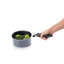 MasterClass Smart Space Set of Three Stacking Induction-Safe Non-Stick Pans