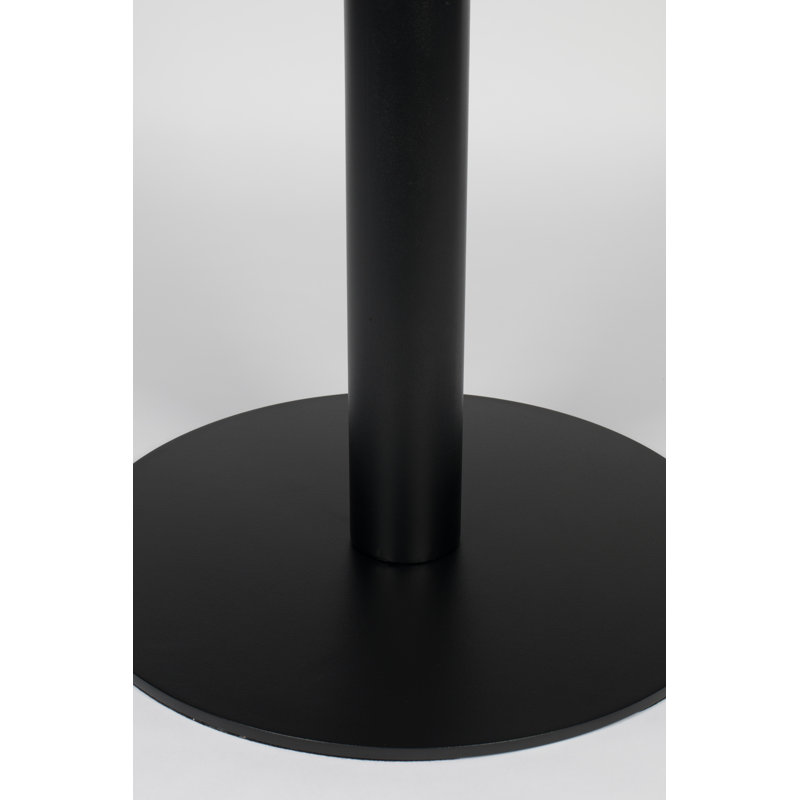 Metsu Outdoor Round Bistro Table, Black