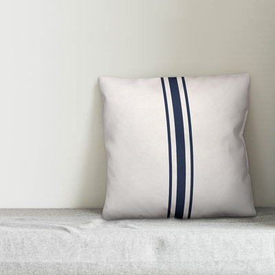 Striped Throw Pillow