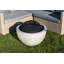 Round Polyresin Wood Burning Smokeless
