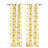 Gimenez Geometric Blackout  Mid Century Moroccan Thermal Grommet Drapes-2064440971-2121013258