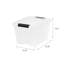 IRIS 53 pte / 13,25 gallons Boîtes de rangement en plastique transparent avec couvercles verrouillables-1902763730-1896925661-1925090889