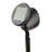 Black Solar Powered Integrated LED Metal Pathway Light