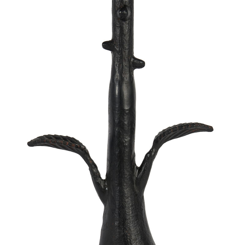 Rama Table Lamp, Black, Blackened Bronze